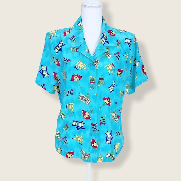 Vintage 90s S.G. Sport Collection Size L Shirt - Picture 1 of 11